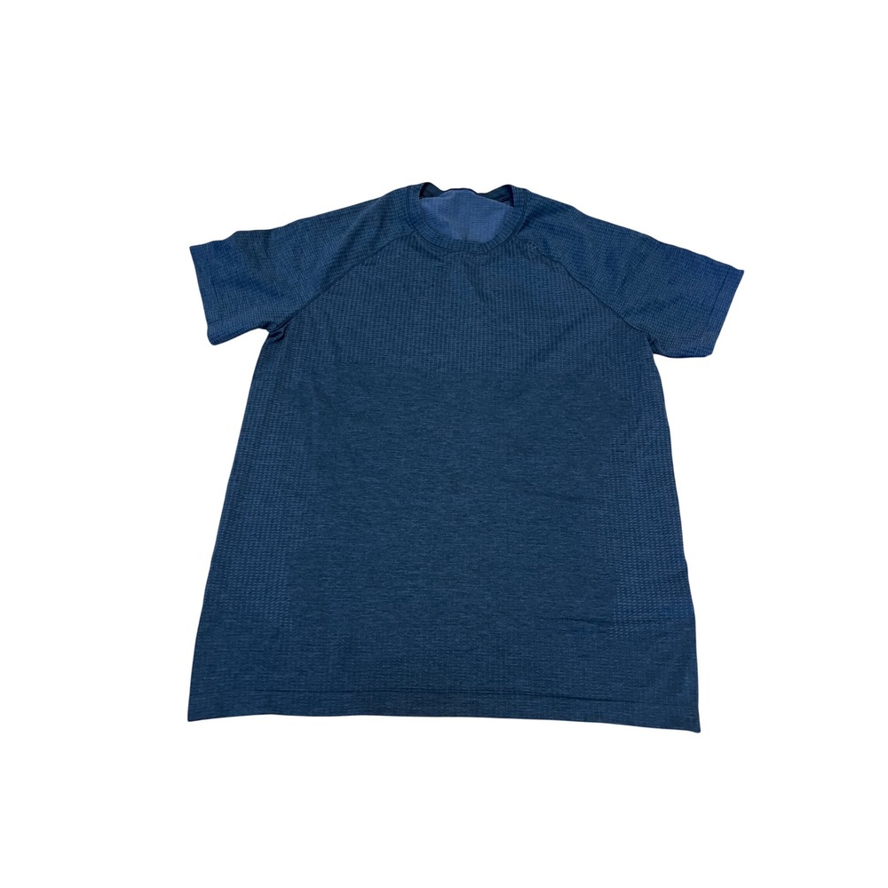Lululemon Metal Vent Tech 2.0 Short Sleeve Shirt Mens Medium Blue Training I01